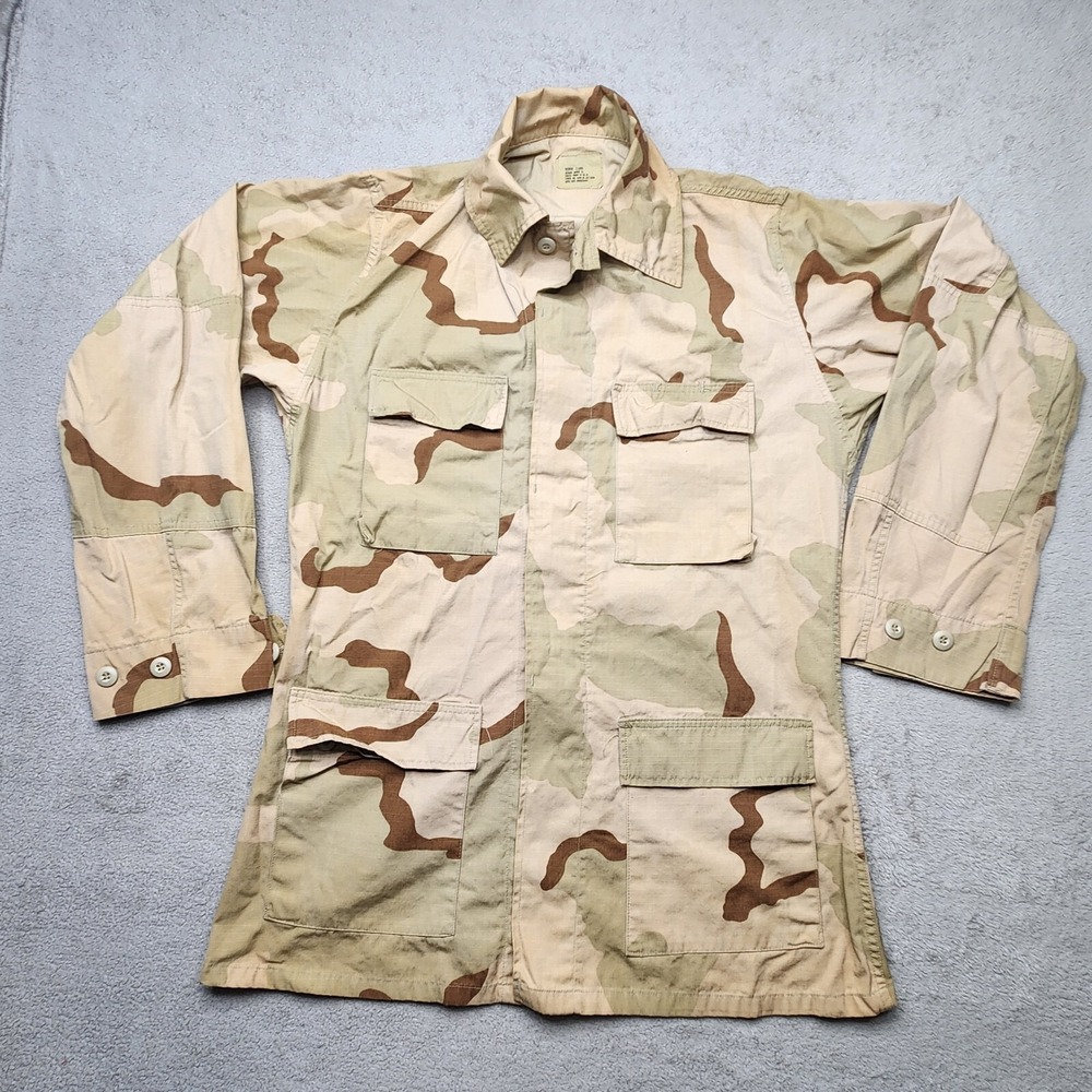 US‎ Military Coat Medium X-Long Desert Camouflage Pattern Combat Jacket